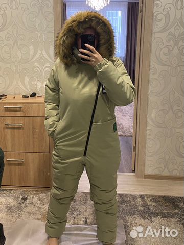 Комбинезон женский теплый 48
