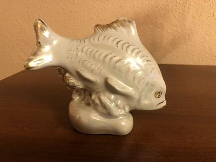 Статуэтка карпа времен СССР