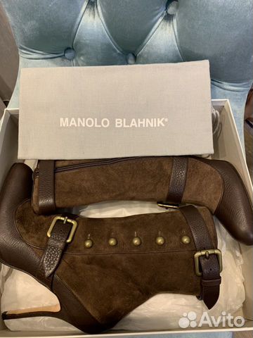 Ботильоны новые Manolo blahnik