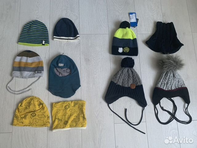 Шапки детские (б/у и новые)