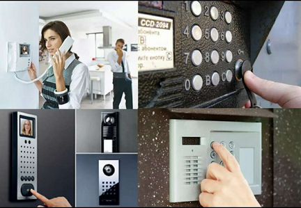 Установка видеодомофонов,скуд,видеонаблюдение