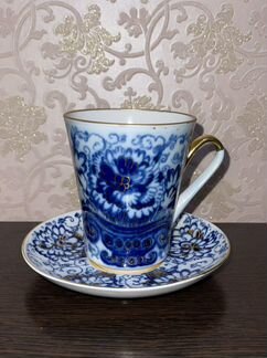 Лфз редкие чайные пары большие блюдо и бокал