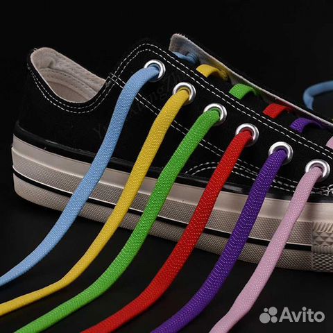 Шнурки плоские для обуви 35 цветов 200 /160 /110см