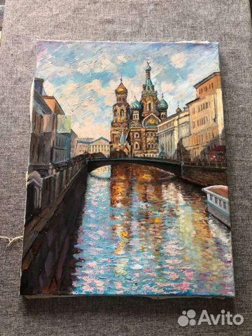 Картина маслом на холсте (без рамы)