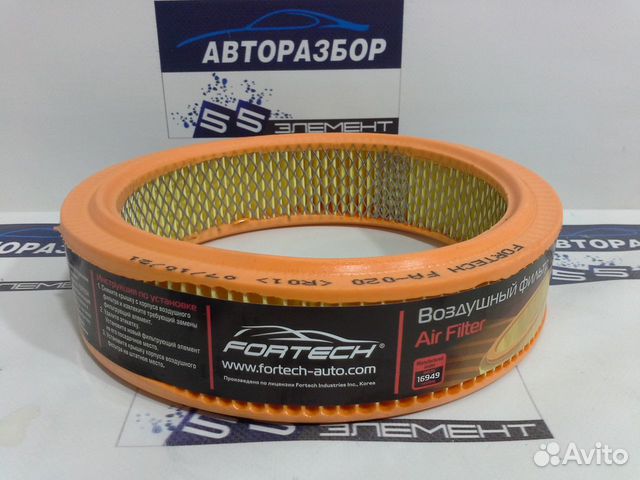 Фильтр воздушный fortech