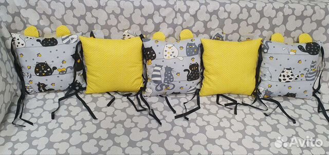 Бортики в кроватку