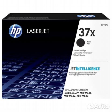 Тонер-картридж HP CF237X для LJ Enterprice M608/M