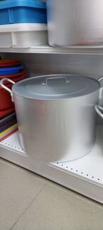 Кастрюля алюминиевая новая