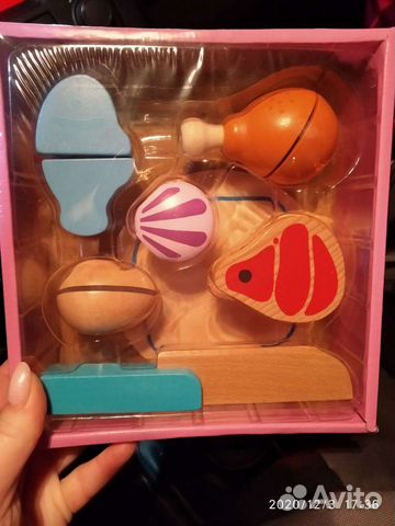 Игрушки из дерева abc, elc