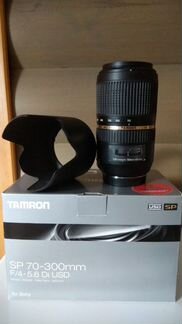 Фотообъектив Tamron SP AF 70-300mm f4,5-6 Di USD