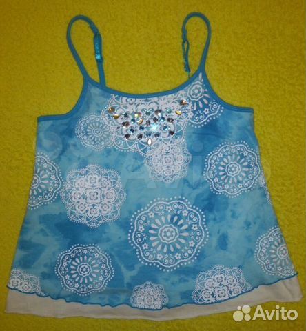 Нарядный топ для девочки 8 лет