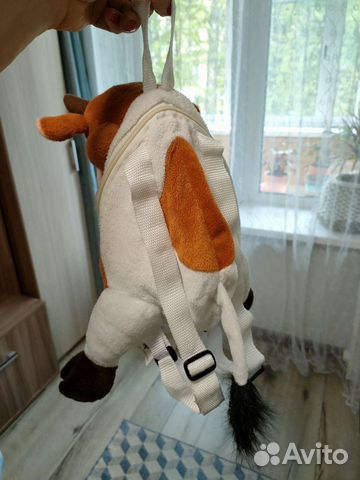 Игрушка-рюкзак Коровка