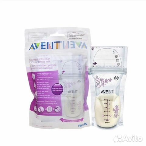 Пакеты Philips Avent для хранения грудного молока
