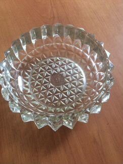 Салатница времён СССР хрусталь