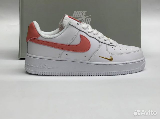 Nike Air Force1 Low White Gym Red