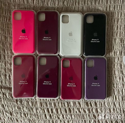 Чехол на iPhone 11 силиконовый case Новый