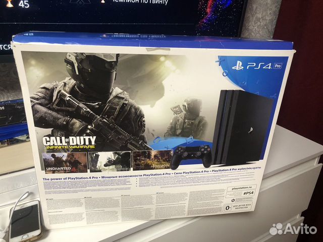 Sony playstation 4 PS4 pro 1tb с играми