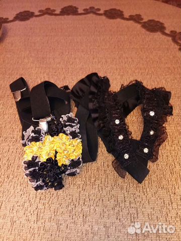 Подтяжки женские ажурные