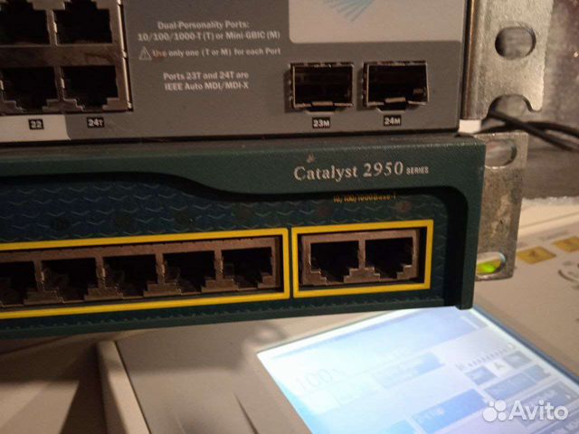 Коммутатор hp и Cisco