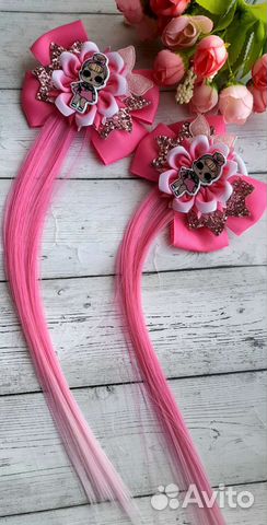 Бантики для волос