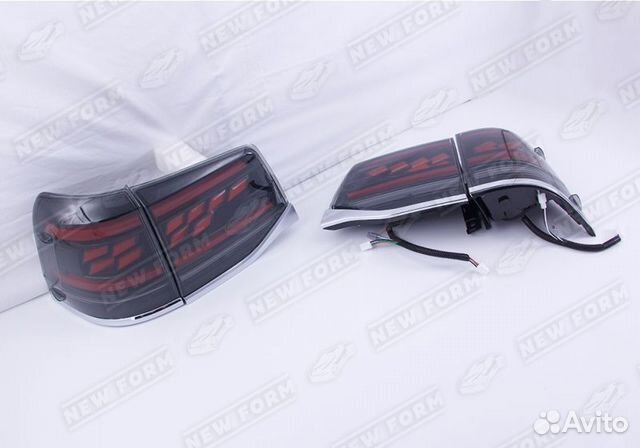 Фонари стиль Lexus Toyota Land Cruiser 200 рест