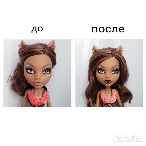 Реставрация Кукол Bratz Монстер Хай Восстановление
