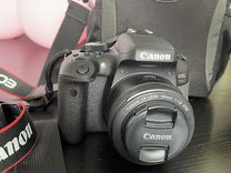 Зеркальный фотоаппарат canon 750D