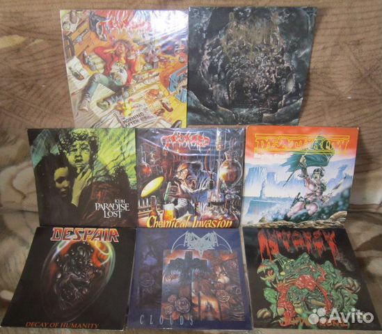 Vinyl LP Thrash Speed Doom Death