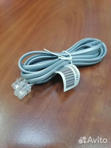 Телефонный модемный кабель RJ-11 + RJ-45