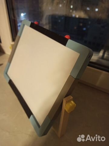 Доска для рисования двусторонняя 25х33см