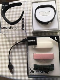 Браслет Sony SmartBand с запасными ремешками