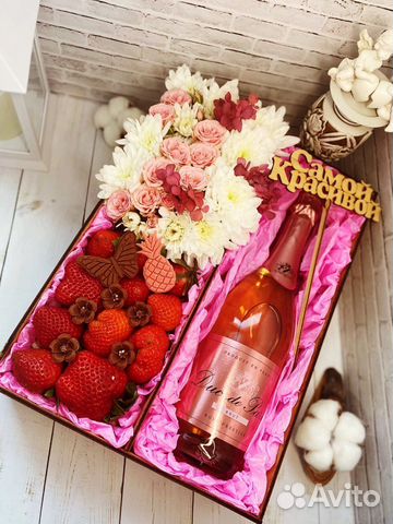 Фруктовые букеты, корзина с фруктами