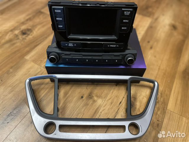 Штатная магнитола на hyundai solaris 2017