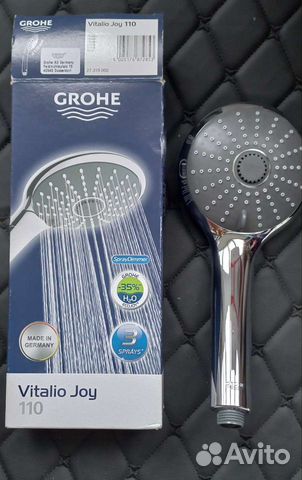 Лейка для душа grohe vitalio joy 110