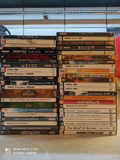 Компьютерные игры на DVD и CD дисках новые б.у