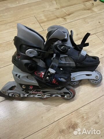 Роликовые коньки детские раздвижные 30-33