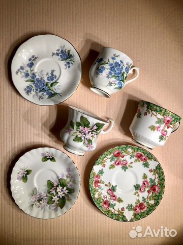 Английский костяной фарфор Royal Albert чайные (ко купить в Москве ...