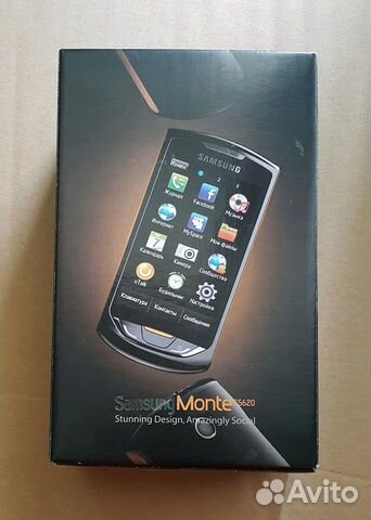 Коробка телефона Samsung GT-S5620