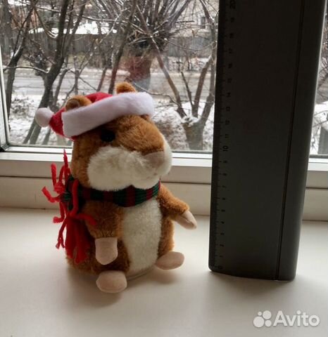 Игрушка говорящий хомяк