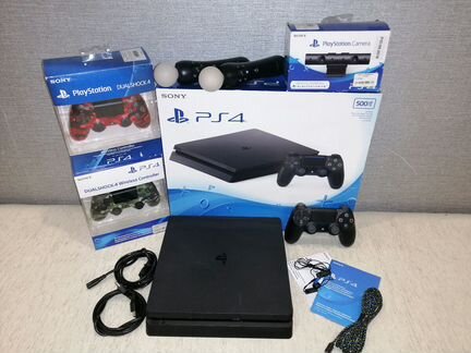 PS4 Slim с 75 топ.играми