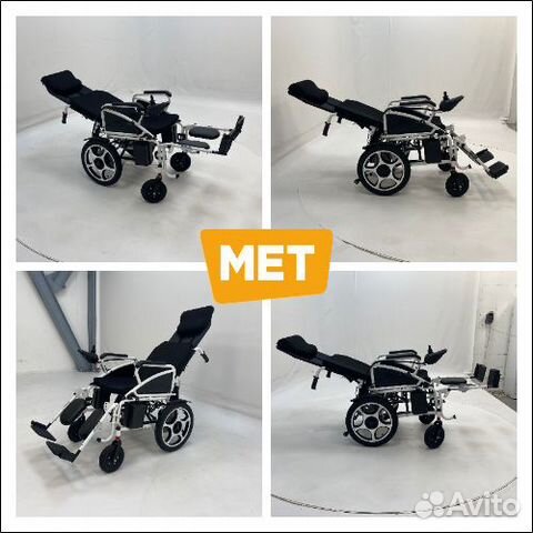 Электро кресло-коляска MET Сomfort85 откид.спинка