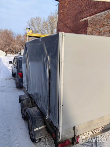 Тент на прицеп с передним 