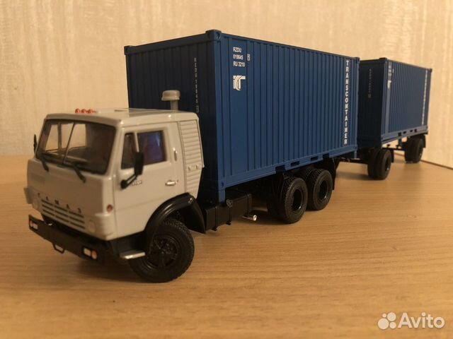 Камаз 53212 с прицепом 1:43