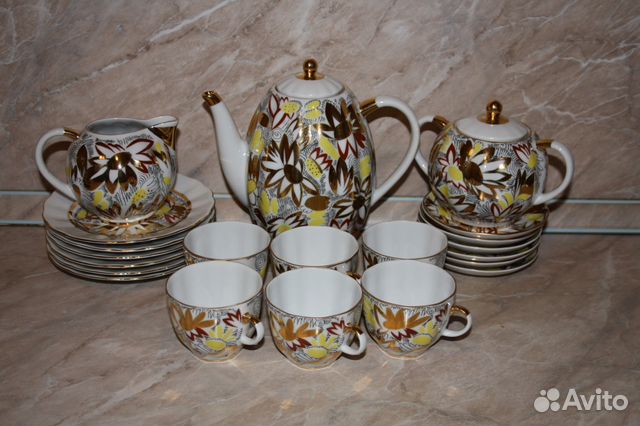 Кофейный набор фарфор лфз