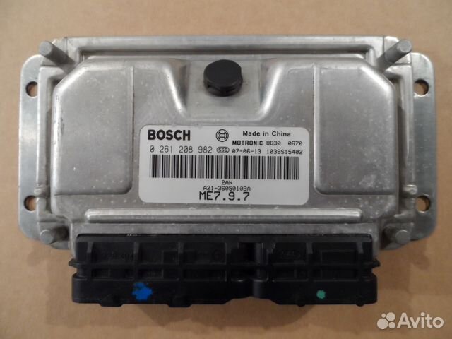 Блок управления двигателем Чери фора