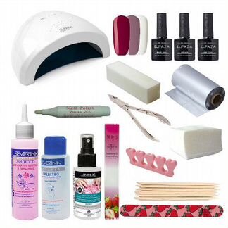 Набор с лампой для маникюра и педикюра