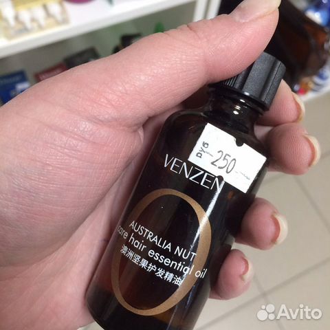 Укрепляющее ореховое масло для волос Venzen