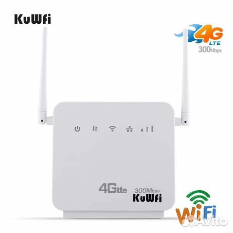 3g, 4g роутер KuWFi CPE-800 + wifi
