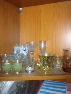 Рюмки, фужеры, стаканы