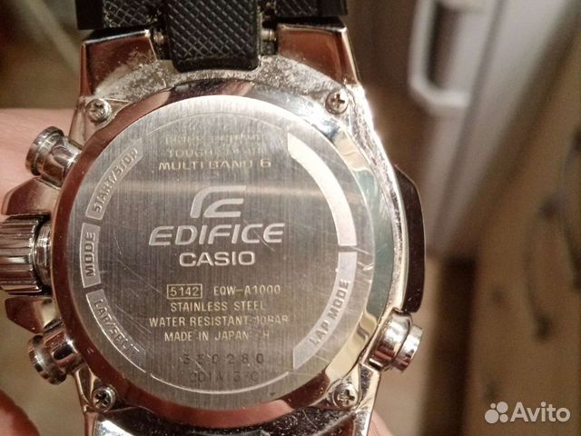 Мужские наручные часы casio edifice